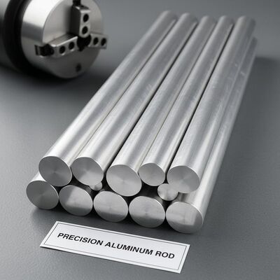 Precision Solid Round Aluminium Rod ±0.1mm Tolerantie Hoge corrosiebestendigheid voor CNC-bewerking