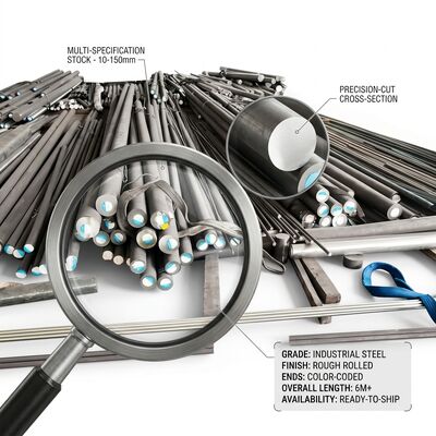 Koud getrokken ronde aluminiumstaaf met een tolerantie van h8 en een legering van 6061-T6 voor een CNC-swiss-lathe
