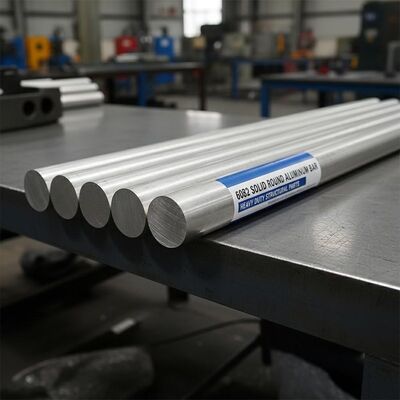 6082 massieve ronde aluminium staaf voor zware structurele onderdelen met hoge corrosieweerstand en precisietolerantie ± 0,1 mm