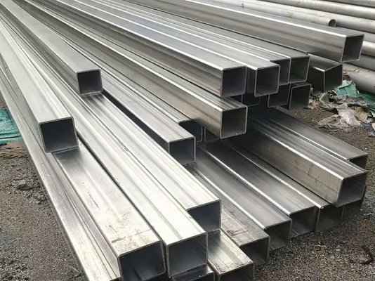 ASTM A312 Gecertificeerde Roestvrijstalen Vierkante Buis 1mm-150mm Wanddikte