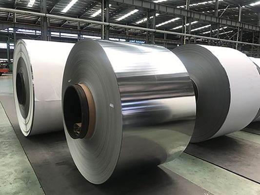 Koudgewalste 301 roestvrijstalen spoel met 1/2H / 3/4H / H hardheid voor precisie metaalstempelen ASTM A240 standaard