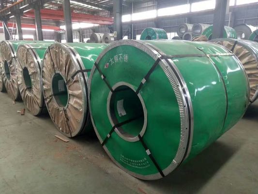 Industriële Kwaliteit 304 Roestvrij Staal Spoel met 1/2H 3/4H H Hardheid voor Corrosiebestendige Automotive Onderdelen en Aangepaste Hardheid
