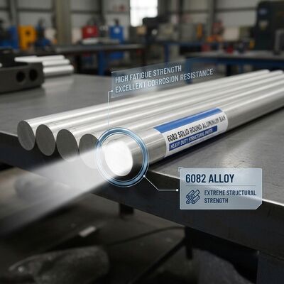 6013-T6 Ronde Aluminium Staaf Lasbare Aerospace Al-Mg-Si-Cu Legering Hogere Sterkte Dan 6061 Voor Romp Frame Onderdelen