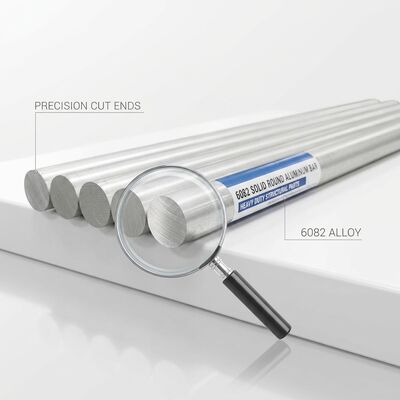 4032-T651 Ronde Aluminium Staaf Lage Thermische Uitzetting Al-Si Legering Voor Motorzuigers Compressor Slijtageonderdelen